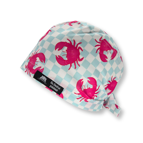 Calot de bloc couvrant - Pince-moi ! Calot de bloc couvrant avec des crabes