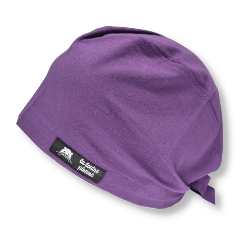 Calot de bloc couvrant - Violet Calot de bloc couvrant uni violet