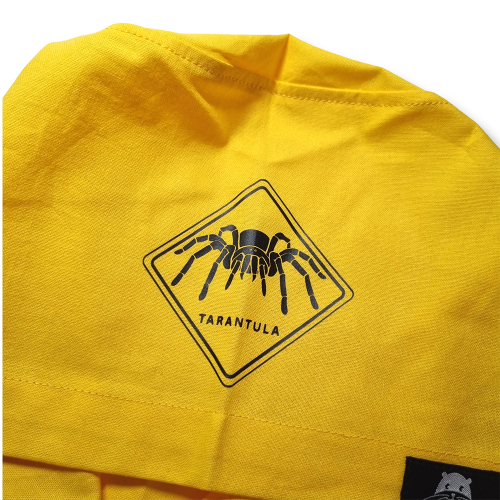 Calot de bloc couvrant uni jaune