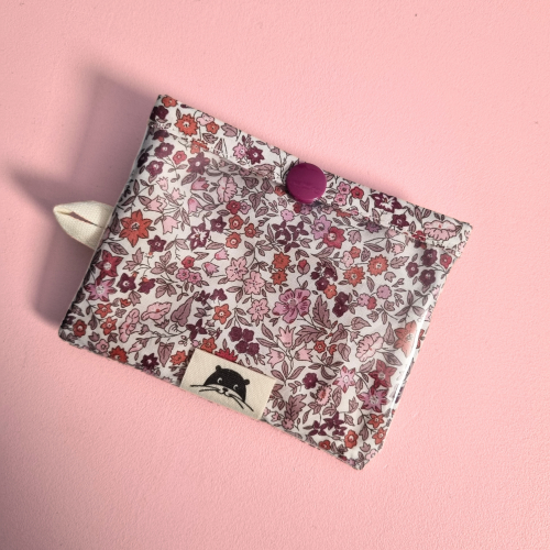 Porte-badge zippé liberty of london ava