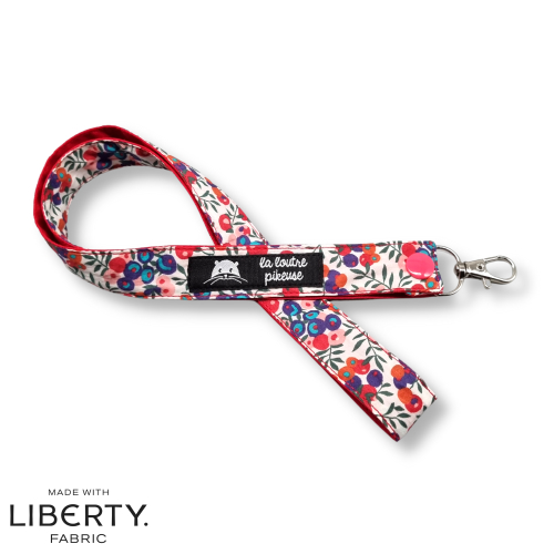 Tour de cou - Liberty of London Wiltshire rouge Tour de cou liberty of london