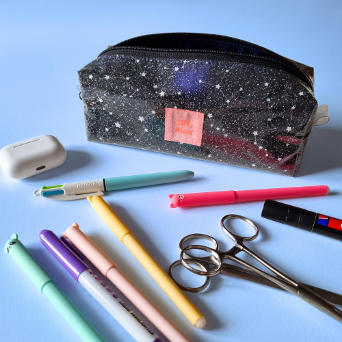 La maxi trousse - Constellation Maxi trousse plastifiée constellation