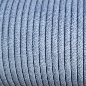 Velours côtelé bleu pastel