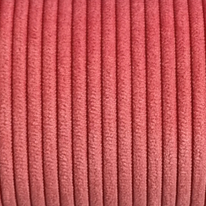 Velours côtelé corail